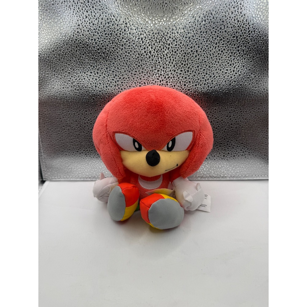 Sonic the Hedgehog Knuckles Plush Stuffed Toy Character Official Merchandise